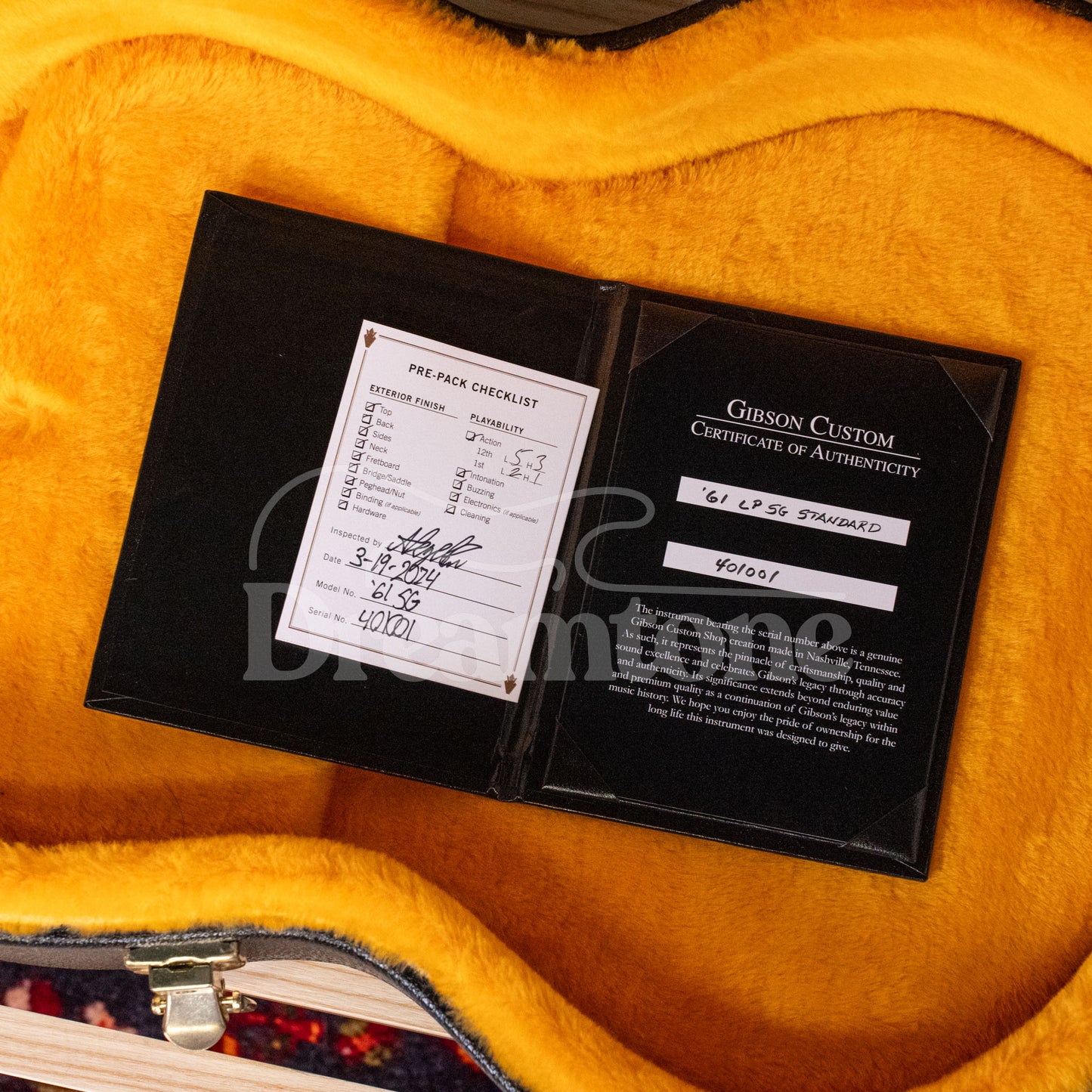 Gibson 1961 Les Paul SG Standard Reissue + $1,500